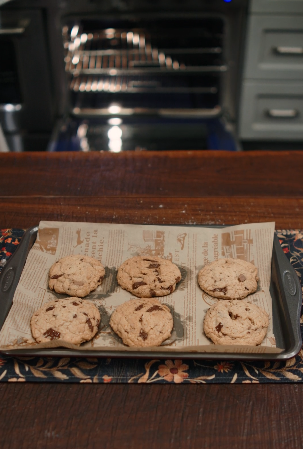 Preorder Leopard Night Dress with Chocolate Chunk Cookie